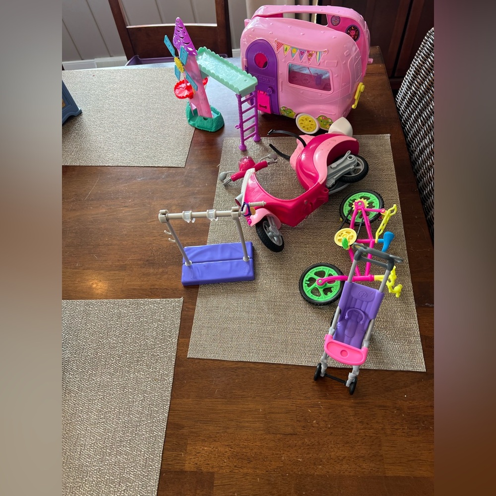Barbie play sets